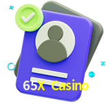 Tornar-se um membro do 65X Casino é muito simples